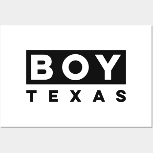 Boy Texas Posters and Art